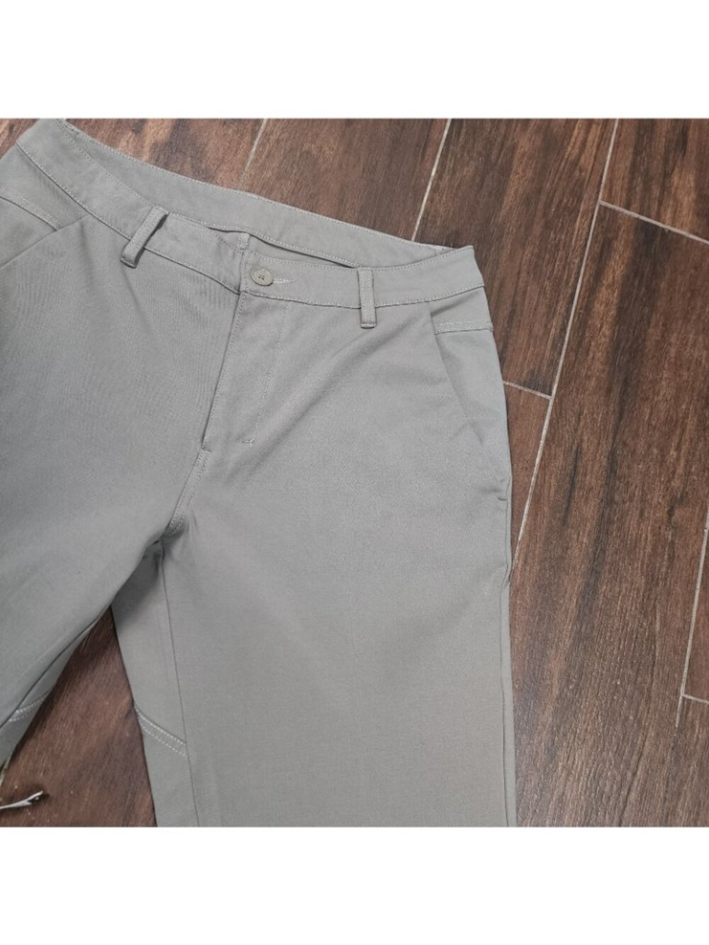 BYLT Premium Basics Everyday Pants Mens 32x26 Chino Khaki Casual Stretch - Picture 3 of 11